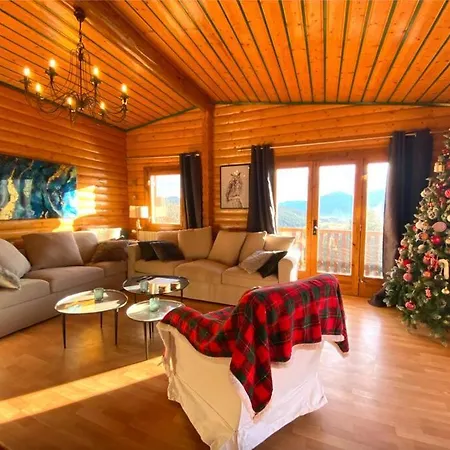 샬레 Chalet Vue Panoramique Bolquère